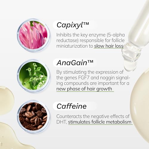 DORPANG Scalp Serum for Thinning Hair 60ml - Hair Thickening with Peptides & Natural Oils