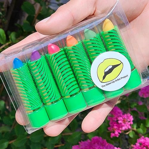 The Make-Up Artist Project Retro 90s Rainbow Mood Changing Aloe Lipstick 6 Pack