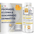 Pharmlitalia Psoriasis Shampoo with Salicylic Acid 3% – 6.76 Fl Oz (Pack of 2)