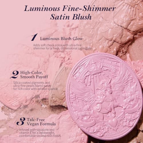 Flower Knows Unicorn Satin Blush – Cool-Toned Lilac Pink (03 Wisteria Whisper)