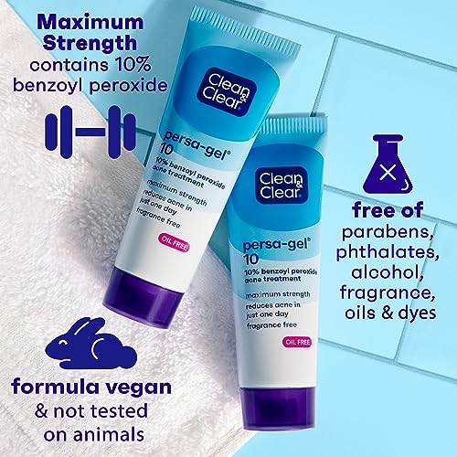 Clean & Clear Persa-Gel 10 Acne Spot Treatment, 1 oz
