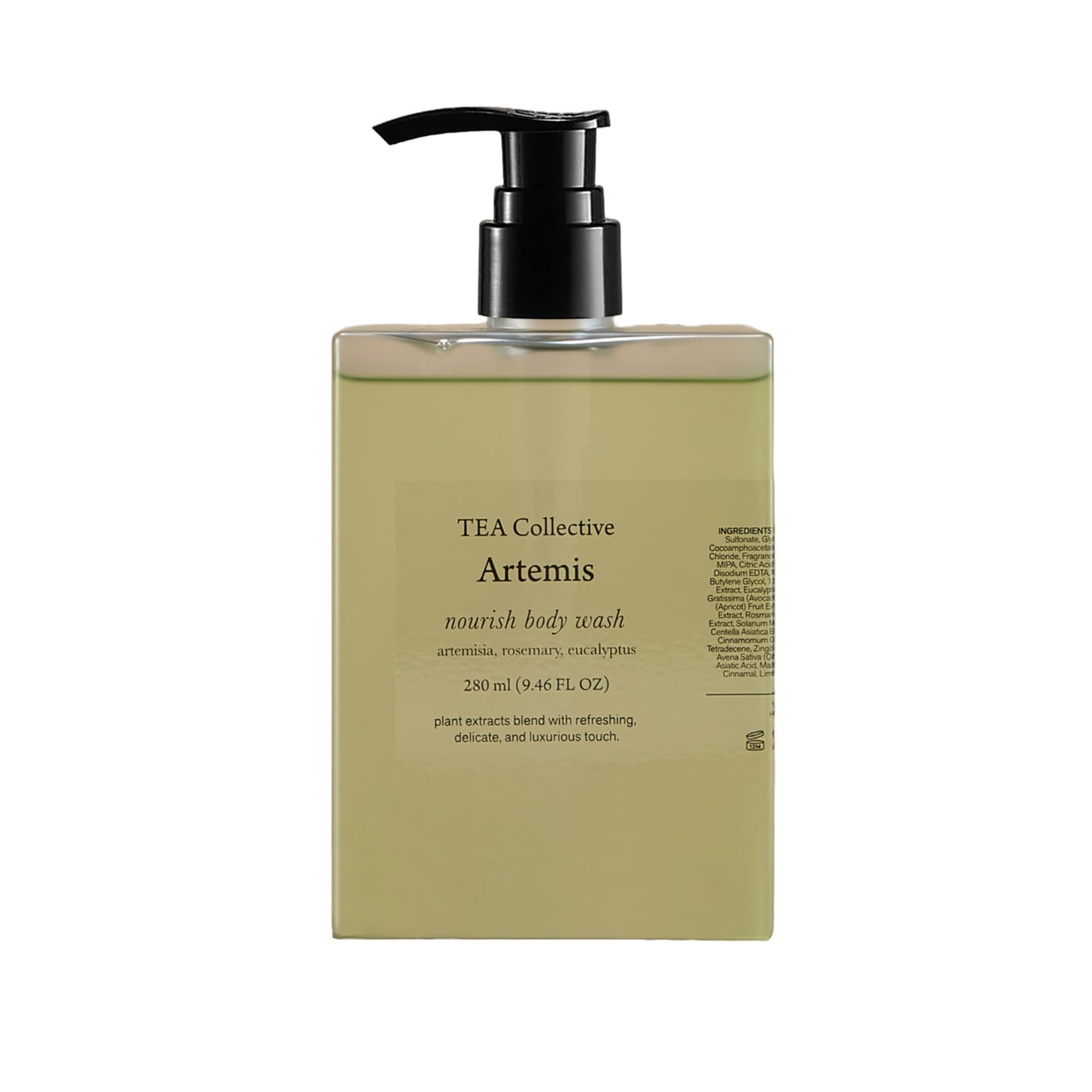 TEA Collective Artemis Nourish Body Wash l Artemisia, Rosemary, Eucalyptus l 9.46 Fl Oz l Product of Korea