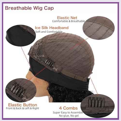 Body Wave Headband Wig Headband Wigs for Black Women Human Hair Glueless Wear and Go Glueless 100% Brazilian Virgin Human Hair Headband Wig 150% Density (26inch)