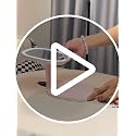 Foldable Travel Mirror with 4K Magnification & 3 Color Lights
