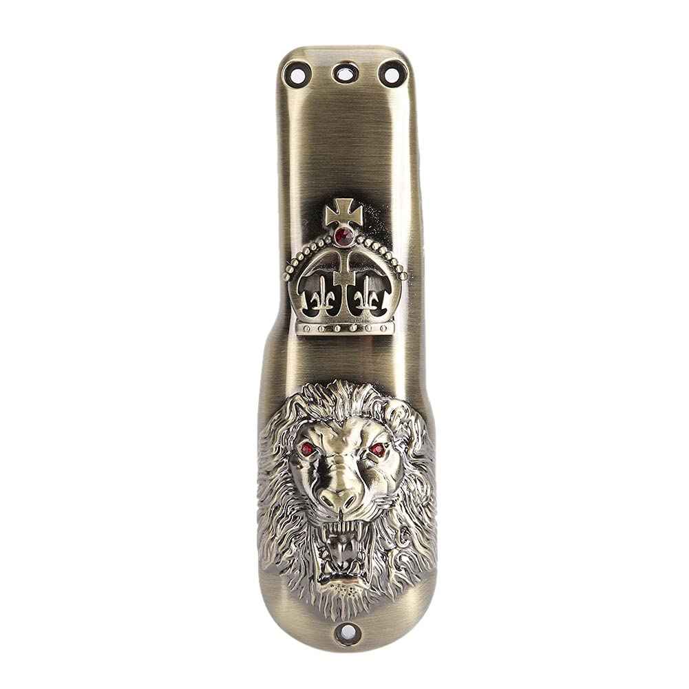 FILFEEL Professional Hair Clipper Front Cover, Electric Hair Cutter Trimmer Sheel Protective Casing for (Lion Bronze)