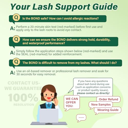 KEYYOU Lash Bond and Seal Glue - Waterproof, Long-Lasting, 10ml