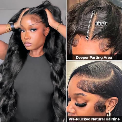 Wingirl 13x6 HD Lace Front Wig Body Wave Human Hair 200%