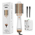 Plavogue Dual Voltage Blow Dryer Brush for Travel - Ionic Hot Air Brush