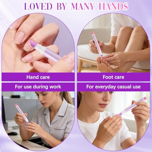 Baysea 2-in-1 Cuticle Oil Pusher Pen & Remover | Portable Nail Care