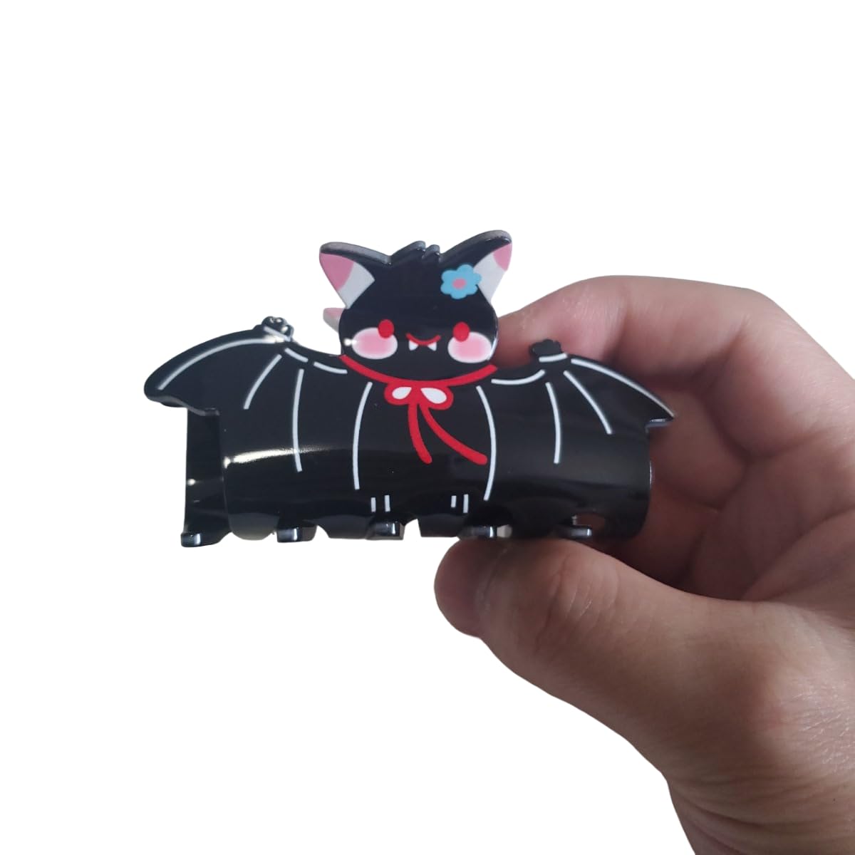 Black Bat Hair Clip,Acrylic Claw Clips,Hair Clips for Women