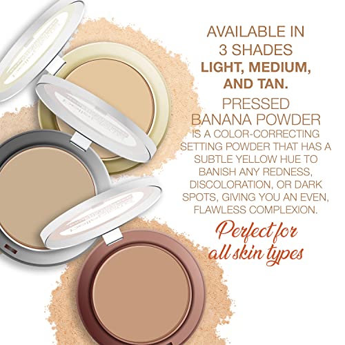 Bellapierre Banana Setting Powder – Talc-Free Under-Eye Brightening