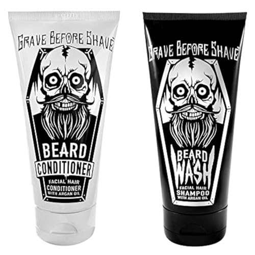 Grave Before Shave¢â Beard Wash & Beard Conditioner Pack