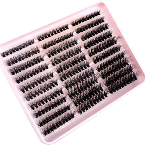 Fluffy Cluster Lashes 60D 80D 100D DIY Eyelash Extensions