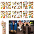 Hying 12 Sheets Cowboy Temporary Tattoos Waterproof Western Party Stickers