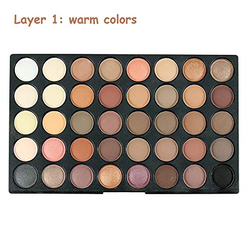VERONNI 120 Color Eyeshadow Palette - Matte & Shimmer