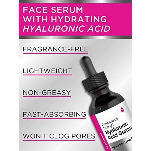 Horb?ach Hyaluronic Acid Serum For Face | 2 oz | Paraben & SLS Free Moisturizer