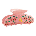 Cherry Rhinestone Claw Hair Clips for Women