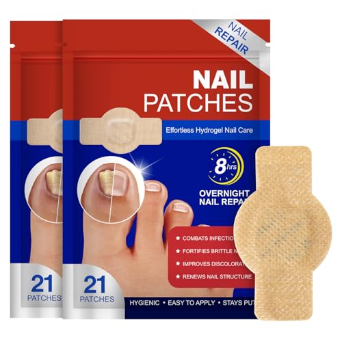 Nail Repair Patches Kit - 21PCS for Weak & Cracked Nails