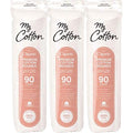 My Cotton Premium Cotton Rounds for Face (3 Pack) | Makeup Remover Pads, Hypoallergenic, Lint-Free | 100% Pure
