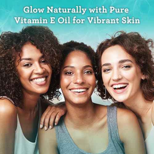 GuruNanda Pure & Natural Vitamin E Oil for Skin, Scars, Face, & Nails, 5,000 IU, With D-Alpha Tocopherol & MCT Oil to Help Enhance Absorption, Non-GMO & Vegan, 2 FlOz