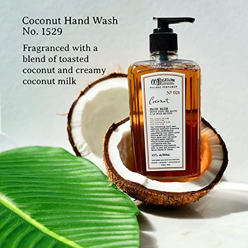 C.O. Bigelow Coconut Apothecary Duo Hand Care Gift Set, Hand Wash & Body Lotion, Liquid Soap & Moisturizing Lotion, Set of 2, 10 Fl Oz