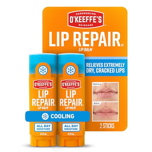 O'Keeffe's Lip Repair Cooling Lip Balm - Twin Pack