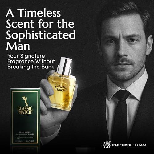 PB ParfumsBelcam Classic Match Green Eau De Toilette – 2.5 Fl Oz