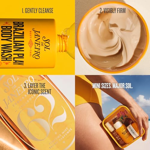 Sol de Janeiro Jet Set | Travel Shower Kit | $40 value