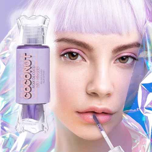 EXPRESSIONS 10pc Candy Lip Gloss Set Fruity Flavored Lip Gloss Tubes w/Precision Applicator, Safe and Non-Toxic Gift Set For Girls