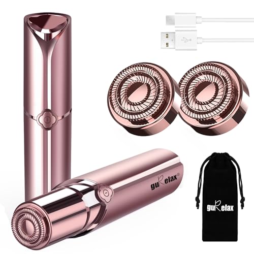 Gurelax Women's Electric Face Shaver - Painless Facial Hair Remover