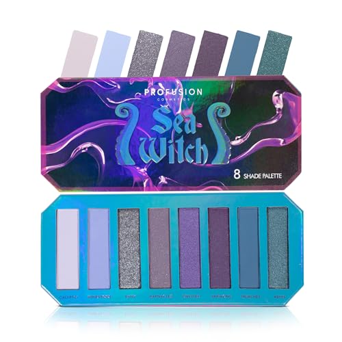 Profusion Sea Witch 8-Shade Eyeshadow Palette with Mirror