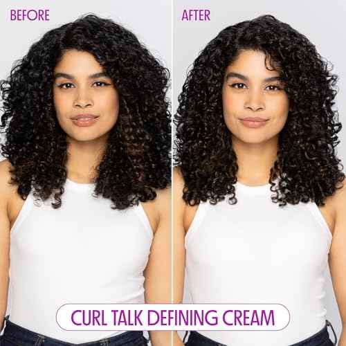 Not Your Mother's Curl Talk Defining Spray Gel and Defining Cream (2-Pack) - Formulated with Rice Curl Complex - For All Curly Hair Types