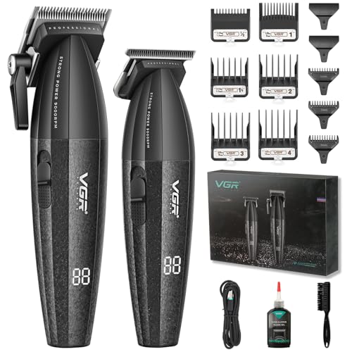 VGR 640 Professional Cordless Hair Clipper Set for Men