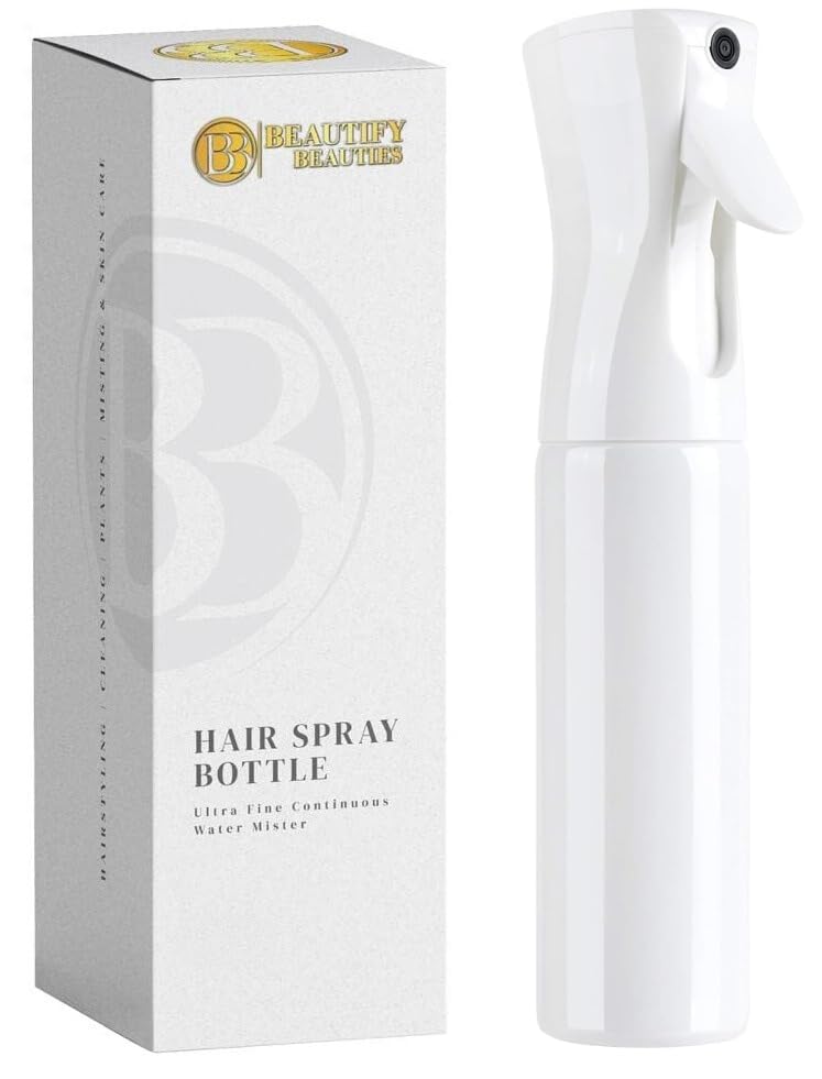 Ultra Fine Misting Spray Bottle – 6.8oz Continuous Sprayer