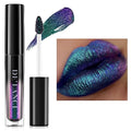 Chameleon Liquid Lipstick Blue Green Purple Color,Shimmer Metallic Colourful Lip Gloss for Women Girls Lips Makeup Gift,Hydrating Waterproof and Long Lasting Lip Stick Shiny,Talc-Free, #5