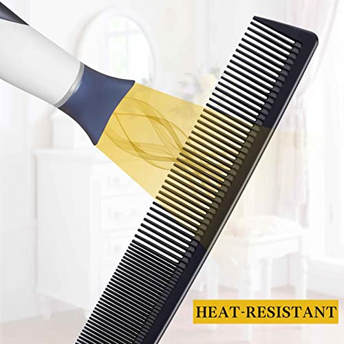 Small Carbon Fiber Comb Set for Men and Women - Teasing & Styling - Premium Hair Styling Tools