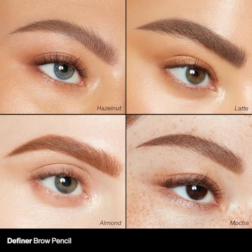 Morphe Dual-Ended Eyebrow Pencil & Spoolie - Precise Shaping & Filling - Almond