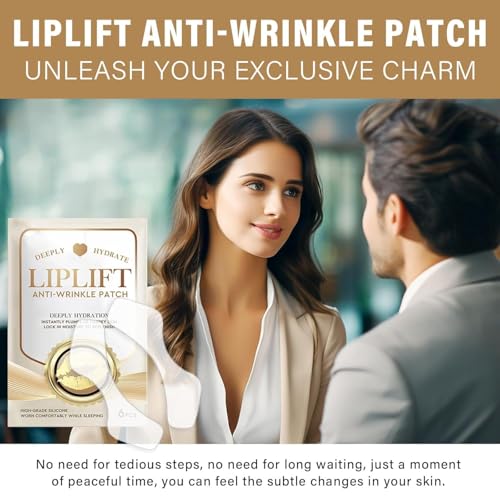 Anti-Wrinkle Lip Patches with Collagen - Silicone Smile Lines