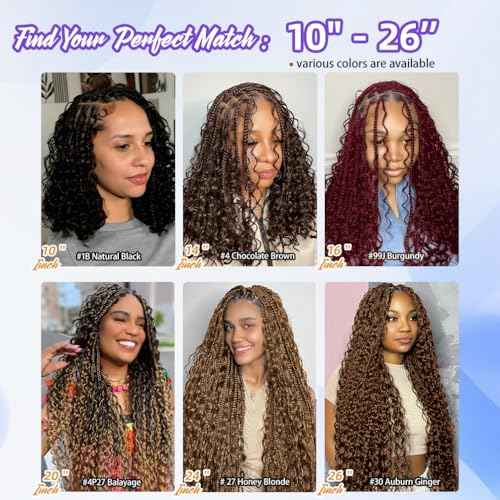 Deep Wave Human Braiding Hair for Boho Braids ? 14 Inch 120g 3 Bundles/Pack Chocolate Brown, 100% Unprocessed 12A Brazilian Virgin Hair Bulk, No Weft, Wet & Wavy Curly Knotless Extensions