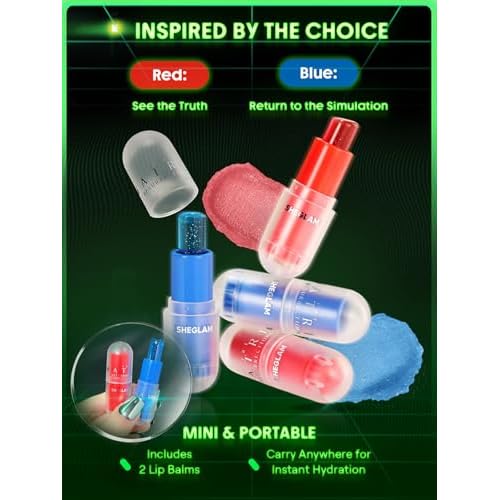 SHEGLAM The Matrix Collection Set All in One Makeup Kit Includes PaletteLip Balm Highlighter Lip Gloss Blush Make Up Gift Set for Women