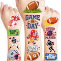 96 PCS Football Temporary Tattoos for Kids | Sports Party Favors