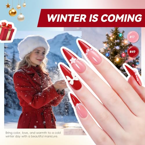 COSCELIA Gel Nail Polish Kit with UV Light & Drill - 35 Colors Starter Set