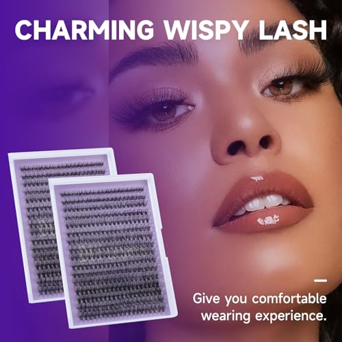 30D Wispy Lash Clusters 9-16mm 320pcs DIY Eyelash Extensions