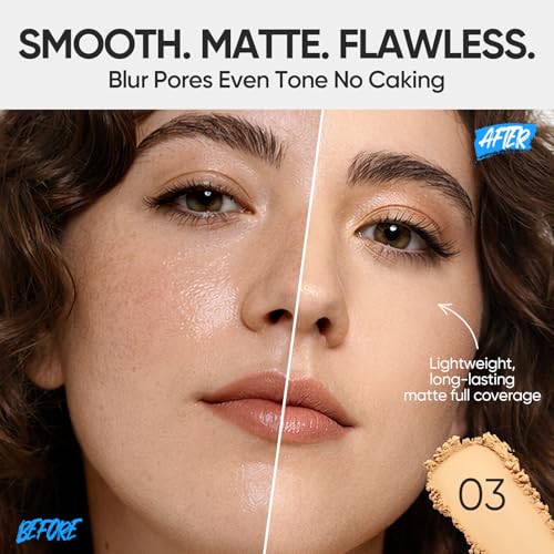 SKINTIFIC Ultra Cover Powder Foundation Oily Skin 03 Petal
