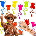 48-Piece Highland Cow Party Favors - Stick Hands & Tattoos