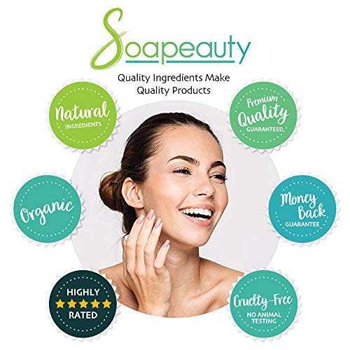 Soapeauty POLYSORBATE 80, T-MAZ 80, TWEEN 80 | 100% Pure Cosmetic Grade Solubilizer Surfactant & Emulsifier | 32 Oz