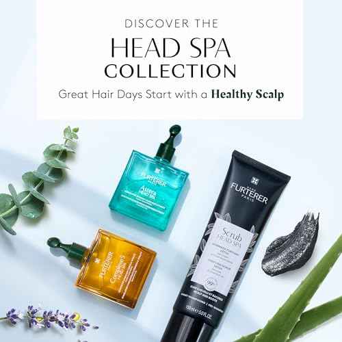 Rene Furterer Head Spa ASTERA Soothing Concentrate, Pre-Shampoo Soothing Scalp Treatment, Soothe Sensitive Scalps - Mint & Eucalyptus - Paraben & Silicone-Free - 1.6 Oz