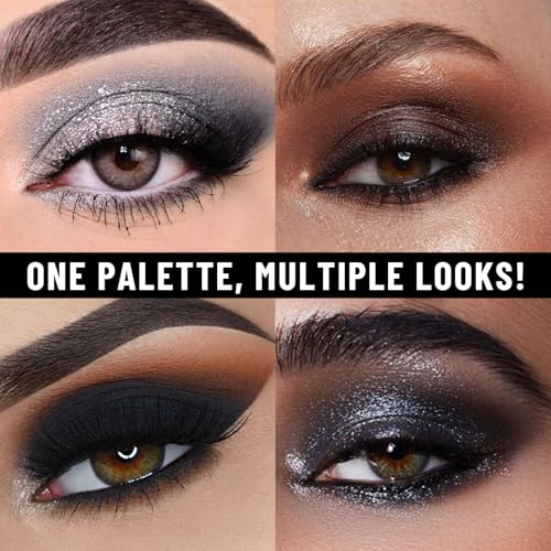 UCANBE Smokey Eyeshadow Palette – 12 Colors, High Pigment