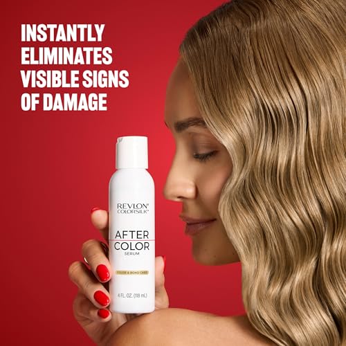 REVLON ColorSilk After Color Serum - Frizz Control & Split End Repair, 4 fl oz