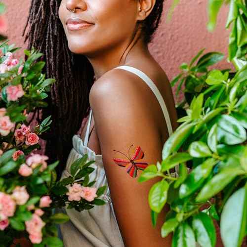 Tattly Kids Temporary Premium Tattoos - 59 Pieces, Skin-Safe Tested, Cruelty-Free Vegan Ink, Water Resistant, Adults, Teens or Kids, Realistic, Artist Designed